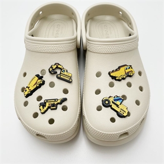 Crocs charms med arbejdsbiler – 5-pak